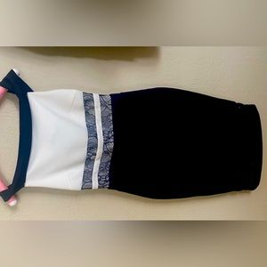 Lipsy London off shoulder cocktail dress